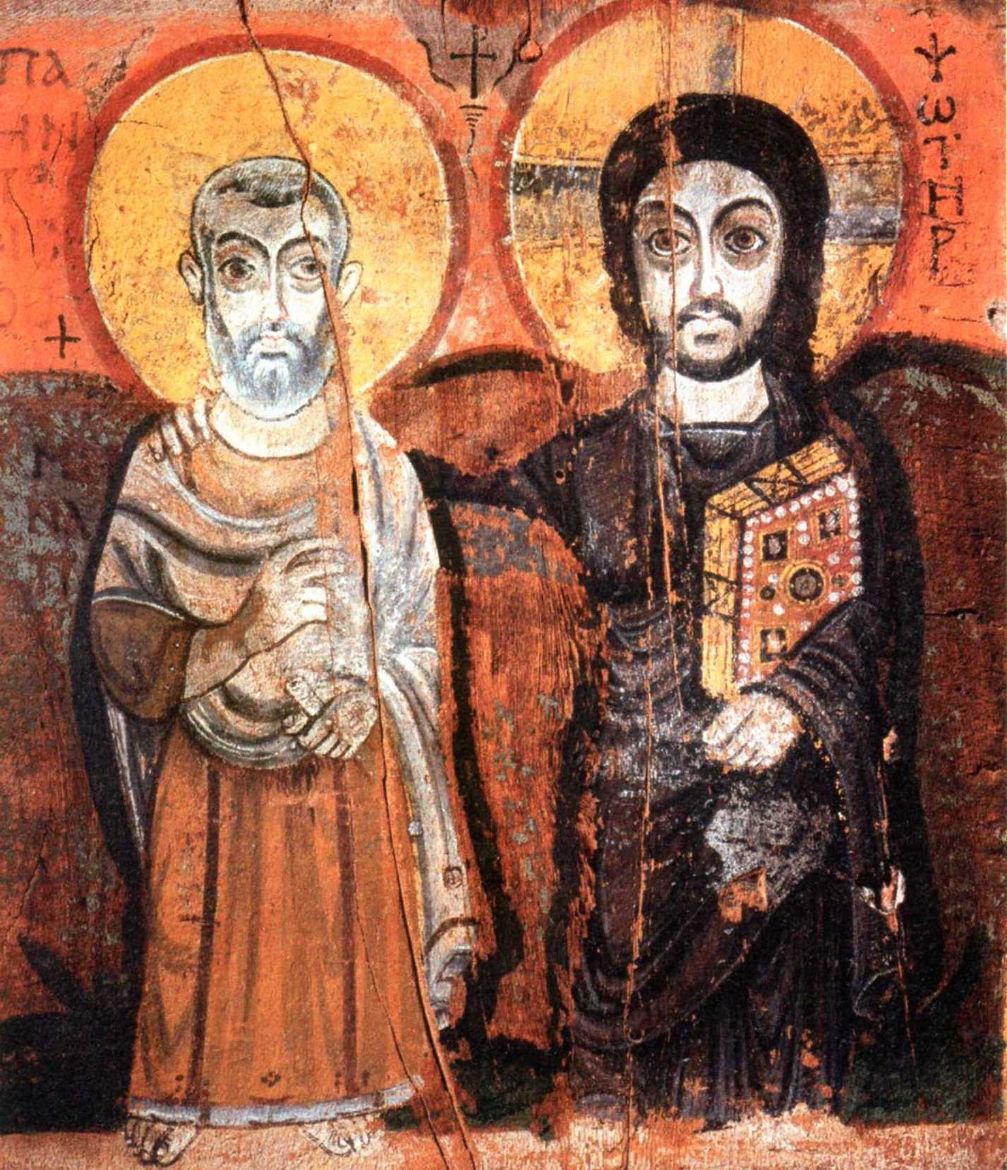 Christ et St Minas